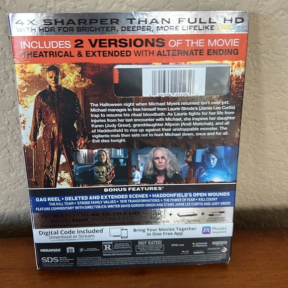 Halloween Kills - Extended Cut 4K Ultra HD + Blu-ray + Digital [4K UHD] - Picture 2 of 2